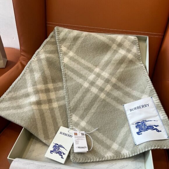 Burberry Check Cashmere Scarf - Picture 1 of 4